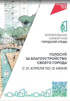 Голосуй за благоустройство своего города